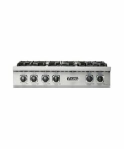 Viking - Professional 5 Series 35.9" LP Gas Cooktop - Stainless steel 1