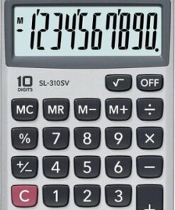 Casio - Portable Calculator - Silver