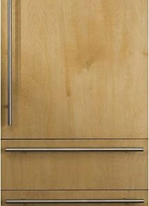 Viking - Professional 7 Series 20 Cu. Ft. Bottom-Freezer Built-In Refrigerator - Custom Panel Ready 0