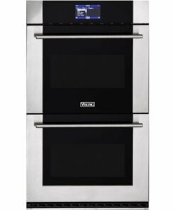 Viking - Virtuoso 6 Series 29.8" Built-In Double Electric Convection Wall Oven - Stainless steel