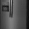Frigidaire - 22 Cu. Ft. Refrigerator - Black Stainless Steel