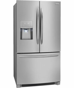 Frigidaire - Gallery 21.7 Cu. Ft. Counter-Depth French Door Refrigerator - Stainless steel
