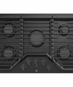 GE - 30" Gas Cooktop - Black 0