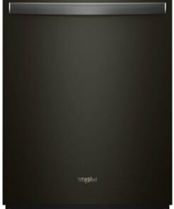 Whirlpool - 24" Built-In Dishwasher - Black Stainless with PrintShield Finish 1