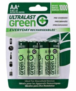 UltraLast - Everyday Rechargeables™ Rechargeable AA Batteries (4-Pack)