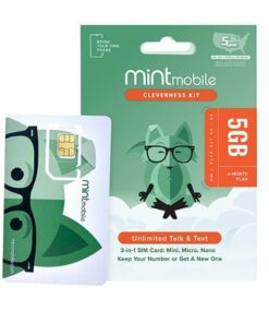 Mint Mobile - 5GB/mo Phone Plan - 6-Months of Wireless Service