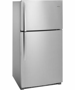 Whirlpool - 21.3 Cu. Ft. Top-Freezer Refrigerator - Stainless steel