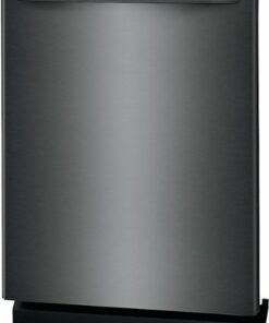 Frigidaire 24" Top Control Built-In Dishwasher, 54dba - Black Stainless Steel