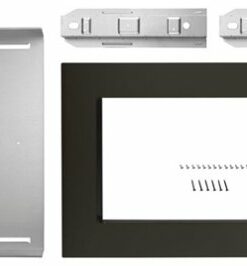 Whirlpool - 27" Trim Kit - Black stainless steel