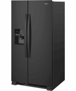 Whirlpool - 21.4 Cu. Ft. Side-by-Side Refrigerator - Black 0