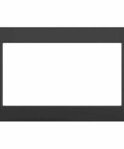 GE - 27" Built-In Microwave Trim Kit - Black