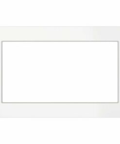 GE - Deluxe 26.9" Trim Kit - White on white