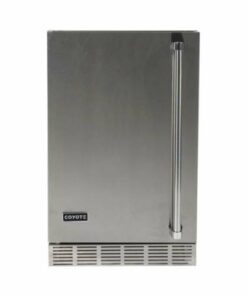 Coyote - 5.5 Cu. Ft. Mini Fridge - Stainless steel 1
