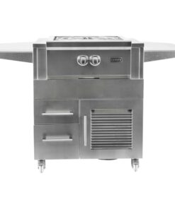 Coyote - 24" Side Burner - Stainless steel