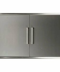 Coyote Outdoor Living - 39" Double Access Doors - Silver