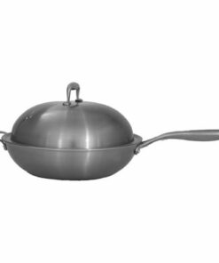 Coyote - 13" Wok Skillet - Stainless Steel
