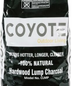 Coyote - Hardwood Lump Charcoal - Black