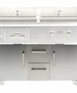 Coyote - 50" Grill Cart - Stainless steel