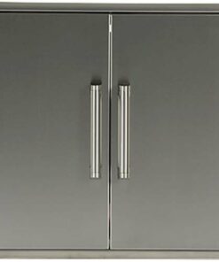 Coyote Outdoor Living - 26" Double Access Doors - Silver