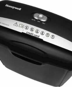 Honeywell Home - 6-Sheet Capacity Stripcut Paper Shredder - Black
