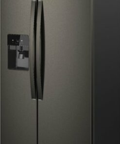 Whirlpool - 24.5 Cu. Ft. Side-by-Side Refrigerator - Black Stainless Steel 0