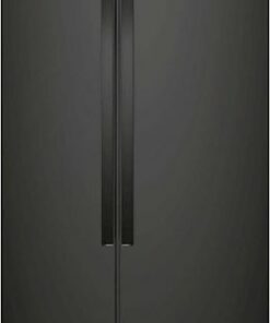 Whirlpool - 25.1 Cu. Ft. Side-by-Side Refrigerator - Black