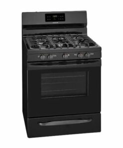 Frigidaire - 5.0 Cu. Ft. Self-Cleaning Freestanding Gas Range - Black