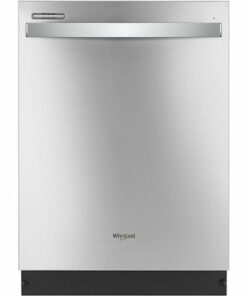 Whirlpool - 24" Tall Tub Built-In Dishwasher - Stainless steel