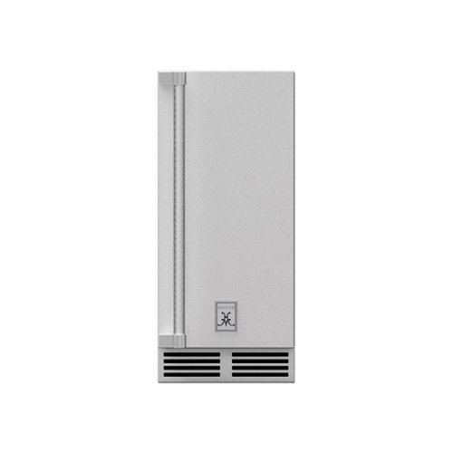 Hestan - 14.9" 55-Lb. Freestanding Icemaker - Stainless steel 0