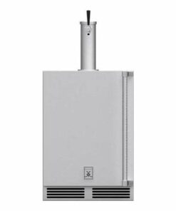 Hestan - 24" Single Faucet Outdoor Beer Dispenser - Stainless steel 0