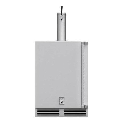 Hestan - 24" Single Faucet Outdoor Beer Dispenser - Stainless steel 0