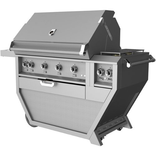 Hestan - Deluxe Gas Grill - Stainless Steel 7
