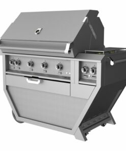 Hestan - Deluxe Gas Grill - Stainless Steel 8