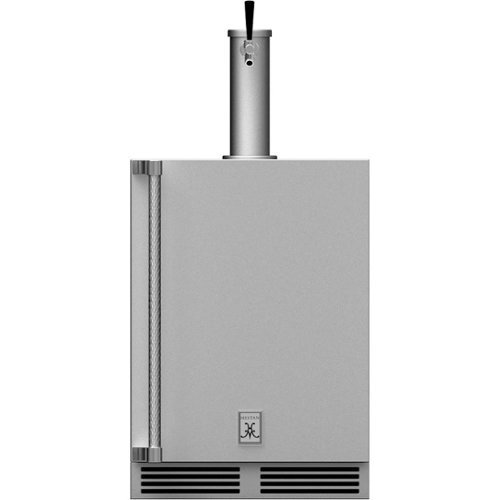 Hestan - 24" Single Faucet Outdoor Beer Dispenser - Stainless steel 1