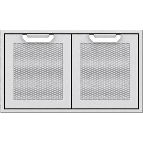 Hestan - AGSD Series 36" Outdoor Double Storage Doors - Stainless steel