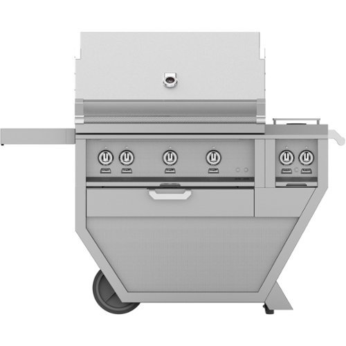 Hestan - Deluxe Gas Grill - Stainless Steel 16
