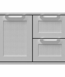 Hestan - AGSDR Series 30" Double Drawer and Storage Door Combination - Stainless Steel
