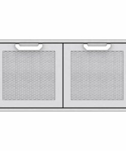 Hestan - AGSD Series 42" Outdoor Double Storage Doors - Steeletto