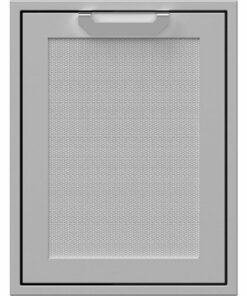 Hestan - Trash and Recycle Center Storage Drawer - Silver