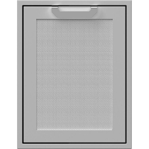 Hestan - Trash and Recycle Center Storage Drawer - Silver