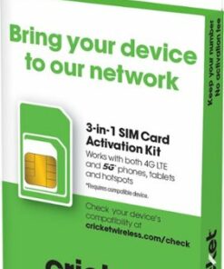 Cricket Wireless - 3-in-1 SIM Card Activation Kit