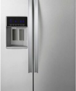 Whirlpool - 20.6 Cu. Ft. Side-by-Side Counter-Depth Refrigerator - Stainless steel 0