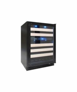 Vinotemp - 24-Inch Panel-Ready Wine Cooler - Black