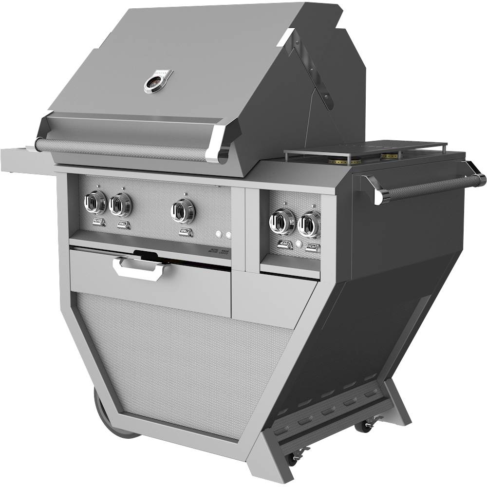Hestan - Deluxe Gas Grill - Stainless Steel 30