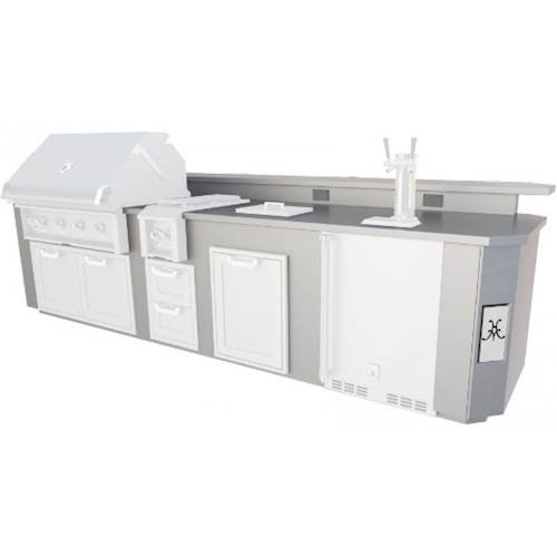 Hestan - Outdoor Living Suite - Silver 0