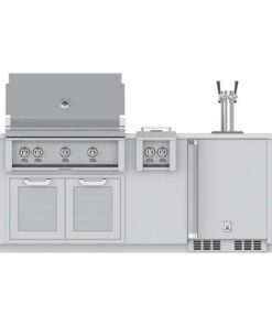 Hestan - 8' Outdoor Living Suite - Silver