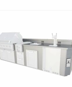 Hestan - Outdoor Living Suite - Silver 1
