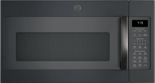 GE - 1.9 Cu. Ft. Over-the-Range Microwave with Sensor Cooking - Black Slate