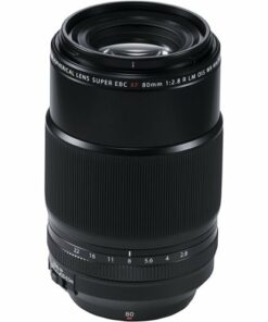 Fujifilm - XF 80mm f/2.8 R LM OIS WR Macro Optical Macro Lens - Black