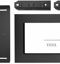 Whirlpool - 29.8" Trim Kit - Black stainless steel